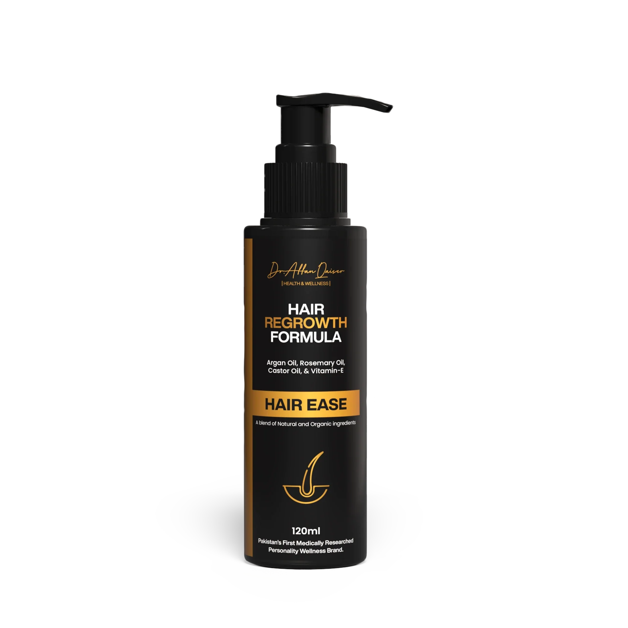 Hair Ease: Unlock Thicker Hair – Regrowth Formula (120ml)